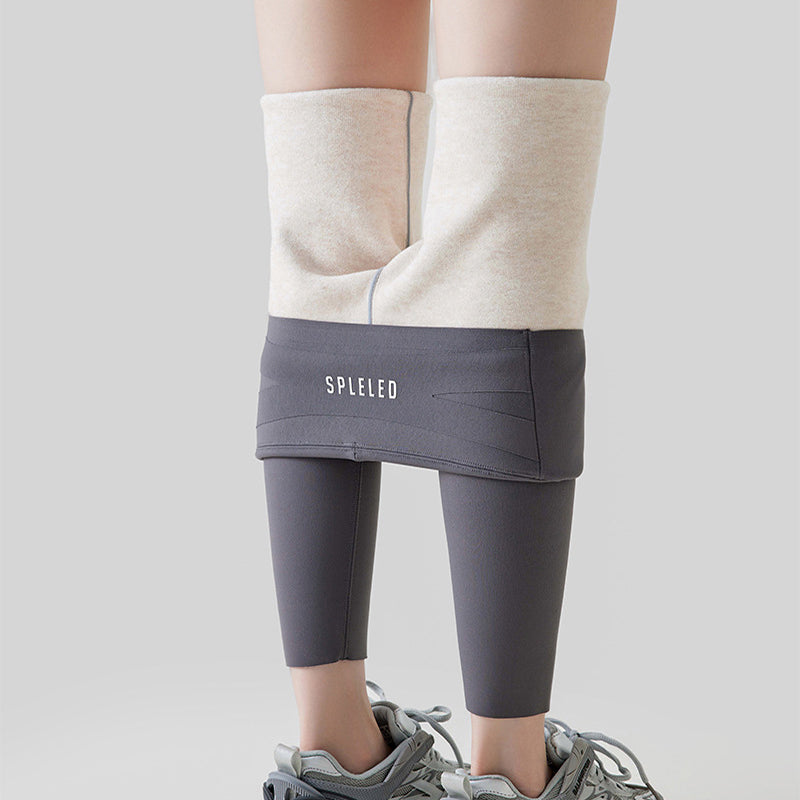 Legging thermique peluche