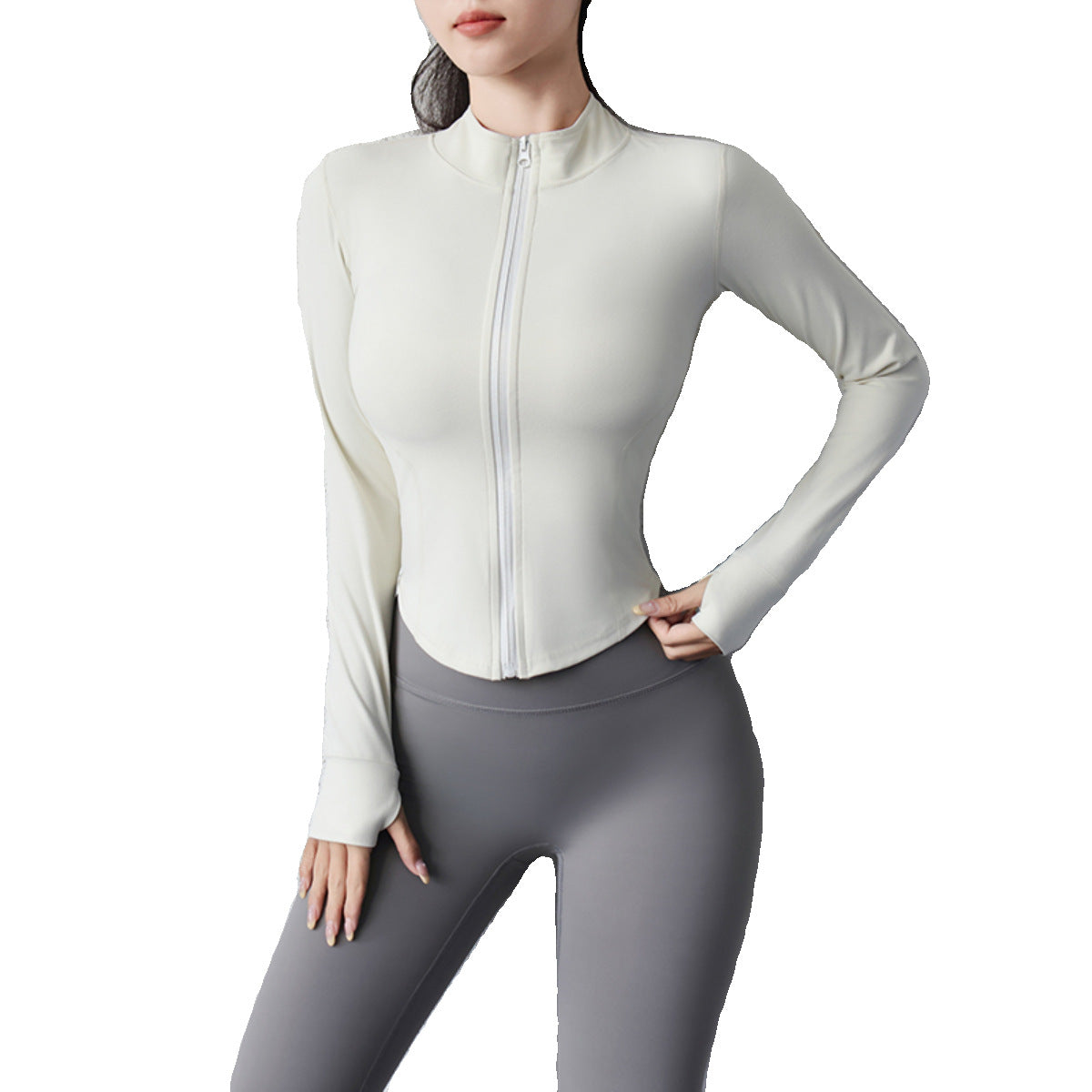 Veste de sport zippée